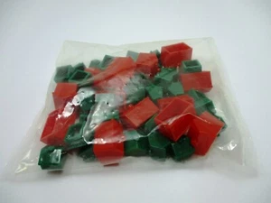 Monopoly 2008 Speed Dice Game Replacement Green Houses Red Hotels NEW SEALED - Picture 1 of 3
