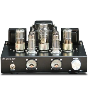 AOSIBAO 6P1 Hifi Tube Amplifier Class A Parallel Single-Ended 6.8Wx2 W/ VU Meter - Picture 1 of 5