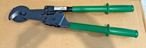 Greenlee 756 Rachet Cable Cutters with Rubber Boot Made in USA - Picture 1 of 5