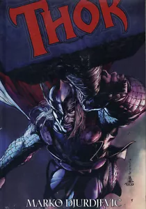 THOR: THE MARVEL ART OF MARKO DJURDJEVIC HC VZA Artbook lim.222 +stampa artistica firmata - Foto 1 di 2