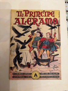 IL PRINCIPE ALERAMO - GLI ALBI DELLA FANTASIA N.16 - EDIZIONE ALPE 1942 - Imagen 1 de 4