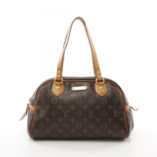 LOUIS VUITTON（LV） Borsa a tracolla Louis Vuitton Montorgueil PM M95565 tela monogramma marrone usata LV