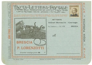 P4503 - ITALIA BLP. SASS. NR. 9 SIN USAR, CON 4 MÁRGENES POR TODAS PARTES, MUCHOS TEMAS. - Imagen 1 de 3
