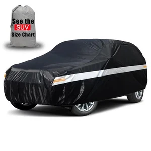 SUV Car Cover Waterproof All weather,Outdoor Full Exterior Covers for SUV,Uni... - Picture 1 of 7
