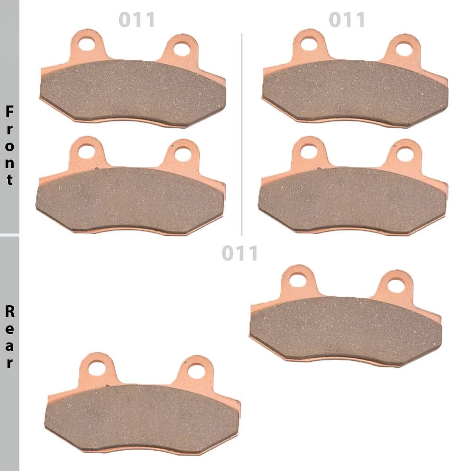 Pastillas de freno UM (United Motors) V2C650S / V2S250R / V2S650/R '06-08 GOLDfren Foto 1 de 3