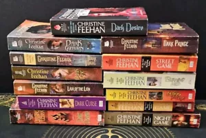 Lot of 13 Paperback Books Christine Feehan Novels - Picture 1 of 8