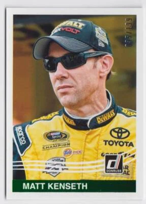 2017 Panini Donruss 1984 Retro Variations Green Foil #178 Matt Kenseth 035/199 - Image 1 of 2