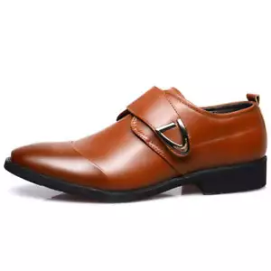 Scarpe uomo formali a punta antiscivolo resistenti all'usura eleganti taglio basso micro - Foto 1 di 33