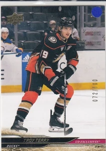 TROY TERRY - 24/25 UPPER DECK UD EXCLUSIVES #072/100 - Picture 1 of 1