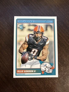2025 Score Ollie Gordon II Miami Dolphins #10 Rookie - Picture 1 of 2