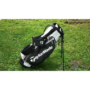 TaylorMade Black/White Stand Golf Bag - Picture 1 of 5