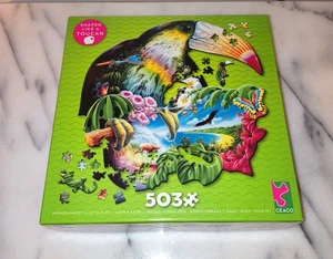 Ceaco Tukan Formpuzzle 503 Teile Serie 1 Tropischer Regenwald - Bild 1 von 5