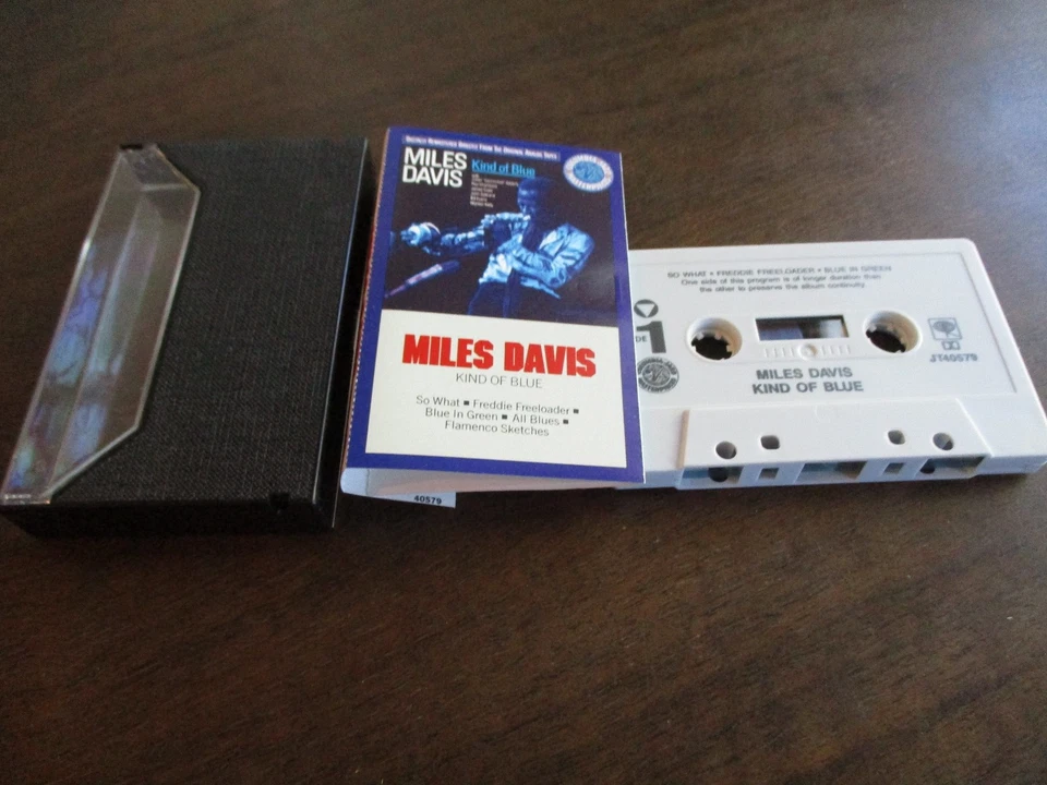 Mile Davis - Kind Of Blue - Remastered 1987 Columbia Cassette Tape Near Mint $23 - Image 1 of 1