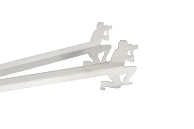 CAROLISA Grillzange Motiv Fotografin / Fotograf , Männergeschenk, Vatertag,