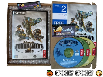 Unreal Tournament 2003 PC CD - VGC CIB with Reg - High Quality Packing - Tracked - Image 1 of 4