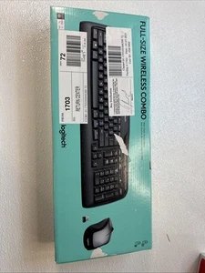 Pełnowymiarowa bezprzewodowa klawiatura i mysz Logitech - Zdjęcie 1 z 6