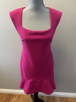 She + Sky Fuchsia/Magenta Dress Size Large - Image 1 of 4