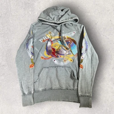 PRPS Goods Company Pullover Sudadera con Capucha Pavo Real Bordado Ropa de Calle Para Hombres L Raro Foto 1 de 4