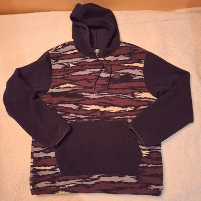 Volcom Sherpa Fleece Hoodie XL Baumrindencamo - Bild 1 von 4