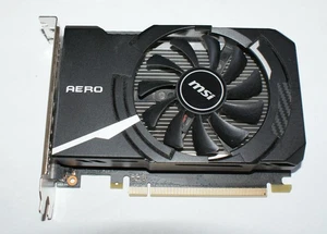 MSI GeForce GT 1030 Aero ITX 2g OC HDMI/DVI PCIE Graphics Card - Picture 1 of 3