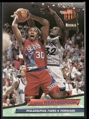 1992 - 93 Ultra #335 Clarence Weathspoon — 第 1/2 张图片
