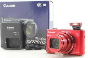 [Top MINT In Box] Canon PowerShot SX720 HS RED 20.3MP Digital Camera From JAPAN - Picture 1 of 12