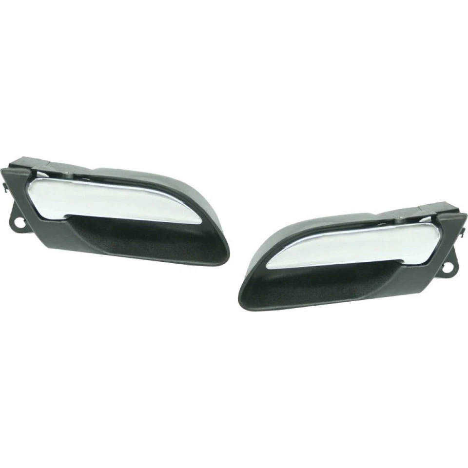 For BMW 330i 2001-2005 Interior Door Handle Driver and Passenger Side Pair Front Foto 1 de 4
