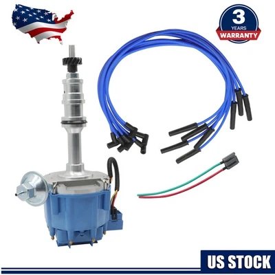 Distribuidor HEI para Ford Fe 332,352,360,361,391,406,410,427,428 cables de 8,5 mm Foto 1 de 4