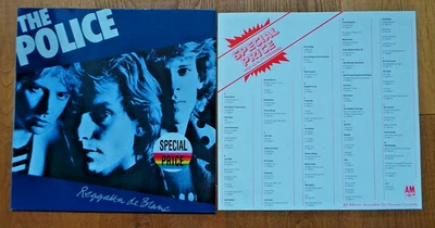 The Police ‎– Reggatta De Blanc (LP D M-/M- black Labels RI) Sting - Bild 1 von 4