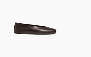 The Row  Eva Two Leather Ballet Flats
