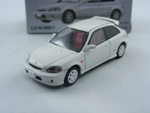 Honda Civic Type R '99 en blanco, Tomytec Tomica Lim.Vintage Neo LV-N165c, 1/64 - Imagen 1 de 3