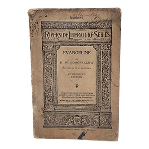 Riverside Literature Series Number 1 Evangeline Longfellow 1896 - Picture 1 of 5