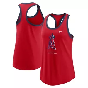 Nike Women's Los Angeles/ Angels Baseball Tank Top Red Size L - Picture 1 of 1