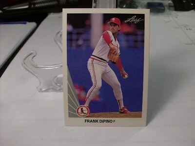 1990 Leaf Baseball #103 - Frank DiPino - St. Louis Cardinals  90-666 - Image 1 of 2