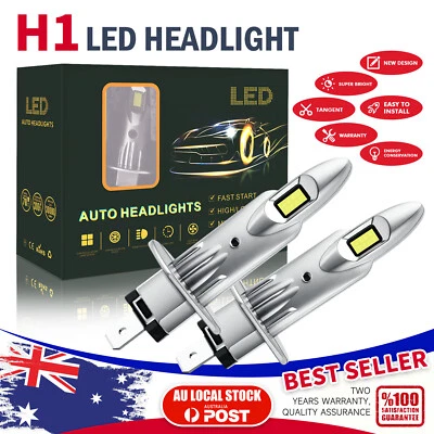 For MAZDA 6 2003 onwards Kit H/L Beam H1 LED Headlight Globe Bulb 6500K White - image 1 of 4