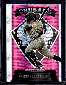 Crusade Prizms Pink Pulsar 2022 Fernando Tatis Jr. Padres Chronicles (AA)-918 - Imagen 1 de 2