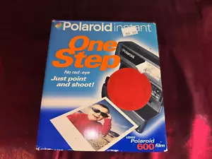 Cámara fotográfica instantánea Polaroid OneStep MÁS 1 paquete 600 película platino - Imagen 1 de 8