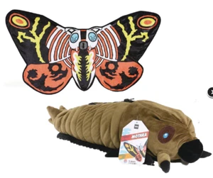 Peluche Godzilla Mothra 12" con vellón exclusivo vistas previas - Imagen 1 de 1