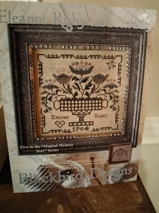 ELEANOR RIGBY AND SWEET BABY CROSS STITCH BLACKBIRD DESIGNS MM TOUR #1 - Picture 1 of 3