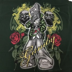 Y2K Vintage Mens Sz 2XL TShirt Gangsta Hip Hop Gumby Pokey - Picture 1 of 5
