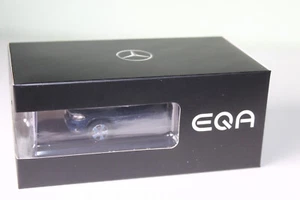 HERPA DEALER ISSUE 1:43 MERCEDES BENZ EQA 2021 - DENIM BLUE B66960824 - Picture 1 of 2