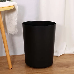 5 Gallonen Mülleimer Kunststoff Büro Mülleimer Papierkörbe Abfalleimer schwarz matt - Bild 1 von 6