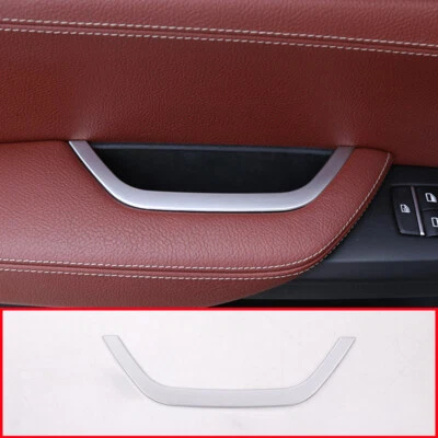 Reposabrazos de puerta caja de almacenamiento marco cubierta embellecedor para BMW X3 F25 11-17 X4 F26 2013-2016 Foto 1 de 4