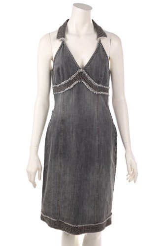 MOSCHINO JEANS Abito Denim I 44 = D 38 grigio