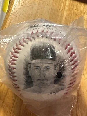 NOLAN RYAN VINTAGE FOTOBALL NEW SEALED MINT MENNEN LIMITED EDITION AUTOGRAPH - Image 1 of 4