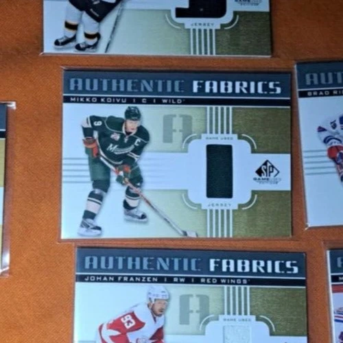 2011-12 SP Game Used Edition Authentic Fabrics Gold Mikko Koivu (I) #AF-KO.I - Image 1 of 1