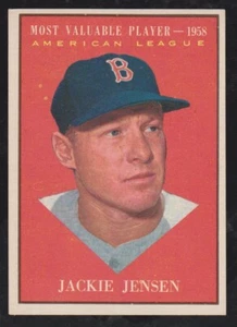 1961 TOPPS BASEBALL #476 JACKIE JENSEN MVP NM **** FREE SHIPPING **** - Picture 1 of 1