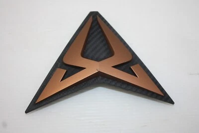 Seat Ateca Front Bumper Grill Badge 2016 ON 575853679J Genuine - Image 1 of 4