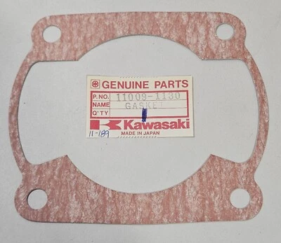 Parte de junta de base de cilindro OEM Kawasaki KX420 KDX 400 450 1979-82 11009-1130 Foto 1 de 2