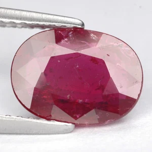 Rubino rosso intenso vivo naturale non riscaldato 2,06 ct. CON CERTIFICATO GLC - Foto 1 di 1
